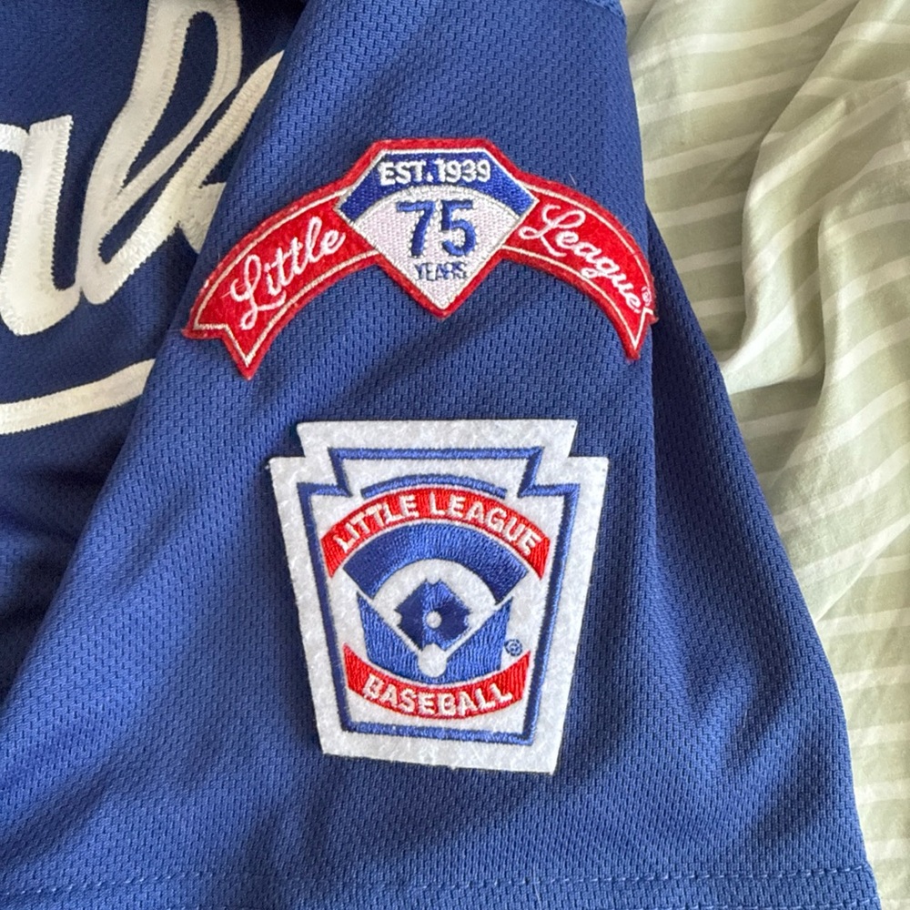 Men’s Majestic Tim Collins #55 Kansas City Royals Little League Jersey Sz L - Picture 3 of 6